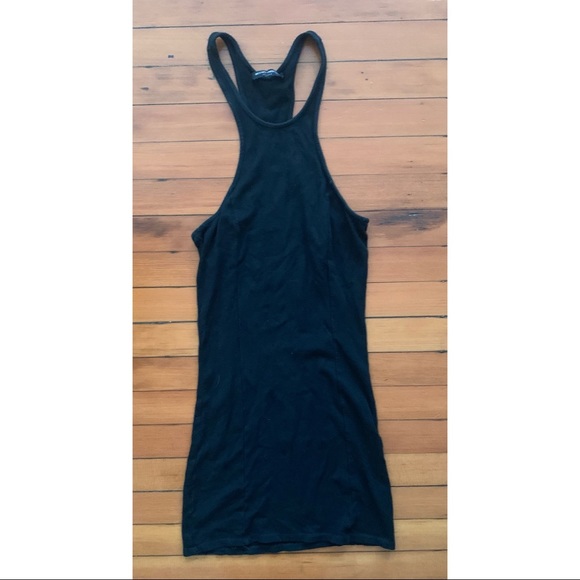 Brandy Melville Dresses & Skirts - Brandy Melville Black Racerback Bodycon Dress